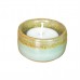 Tealight Set  Lemongrass  Soy Candles + Candle Holder Set